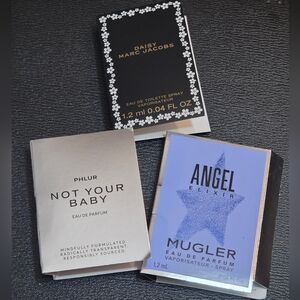 Perfume Sample Set by Marc Jacobs, Mugler and Phlur